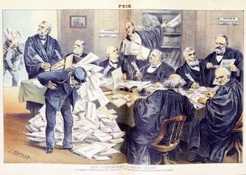 Our overworked Supreme Court: It is unequal to the ever-increasing labor thrust upon it - will Congress take prompt measures for the relief of the people, 1885